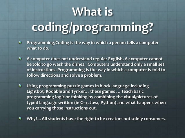 Coding robotics making finding funds presentation Coding robotics making finding funds presentation