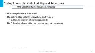 Rigidity When Coding Coding standards | PPTX