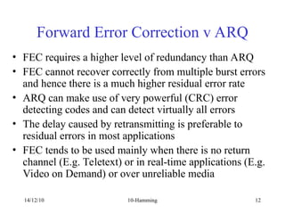 Comprehensive Guide to Code words and Error Correction Techniques | PPT