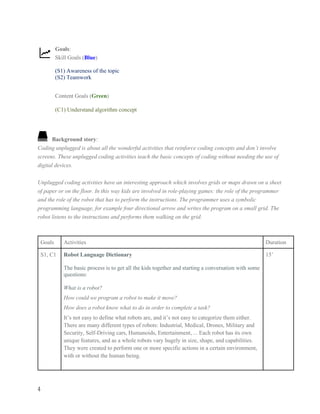 Coding Unplugged_Focus on problem solvin | PDF
