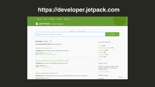 https://developer.jetpack.com
 