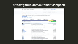 https://github.com/automattic/jetpack
 