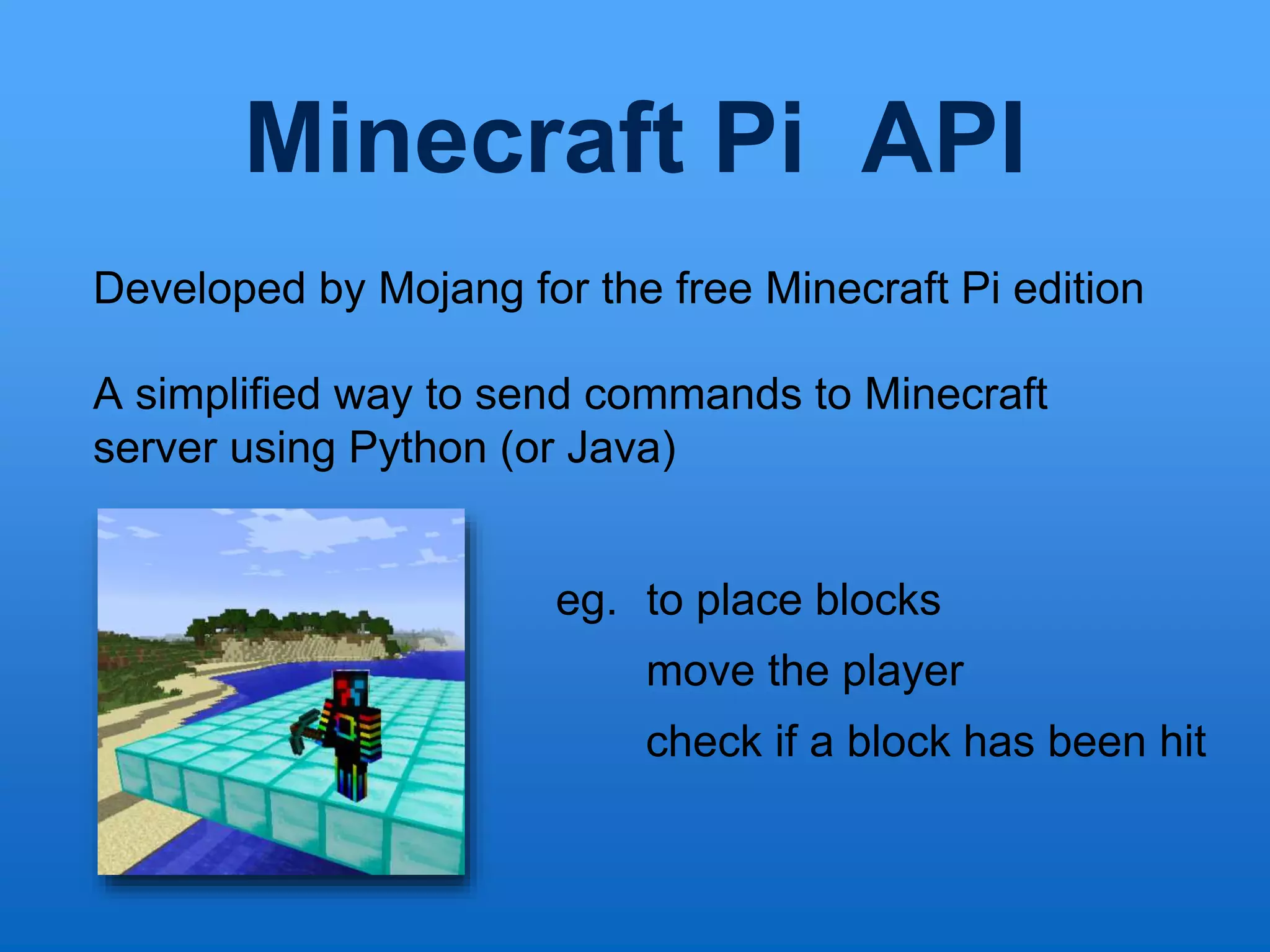 Coding with Minecraft | PPTX