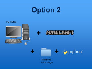 using python on mac minecraft