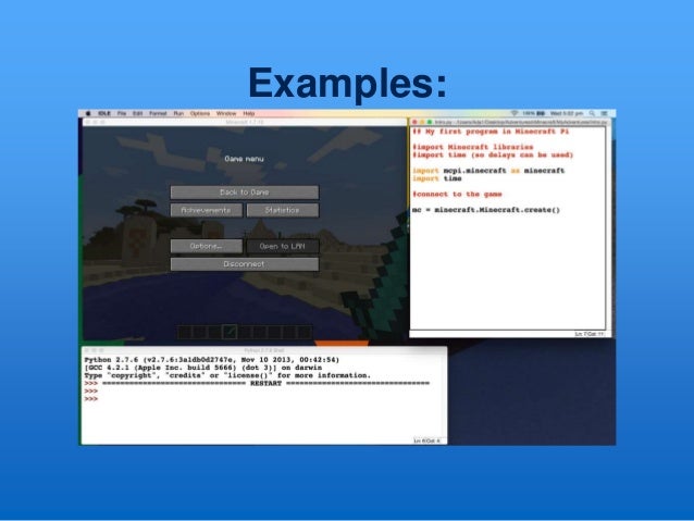 Coding with Minecraft