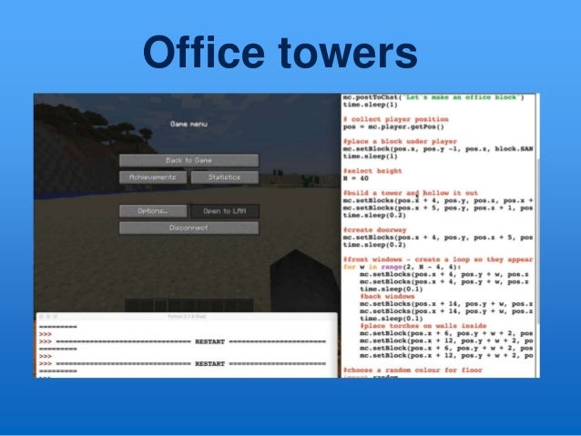 Coding with Minecraft