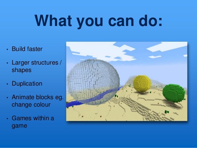 Coding with Minecraft