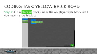 Coding with Minecraft_Unit 2 Events_Presentation (3).ppt