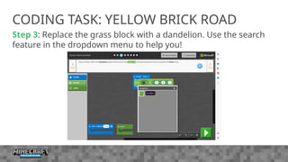 Coding with Minecraft_Unit 2 Events_Presentation (3).ppt