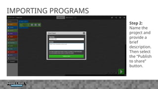 Coding with Minecraft_Unit 2 Events_Presentation (3).ppt