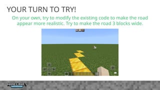 Coding with Minecraft_Unit 2 Events_Presentation (3).ppt