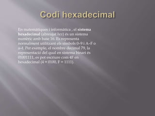 6 Codis Codis | PPTX