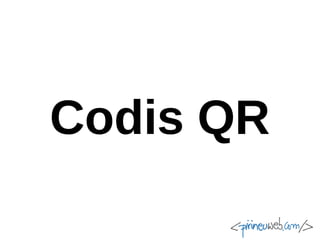 Codis QR
 