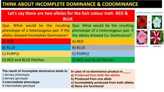 Codominance Complex Questions Codominance In Human Hair