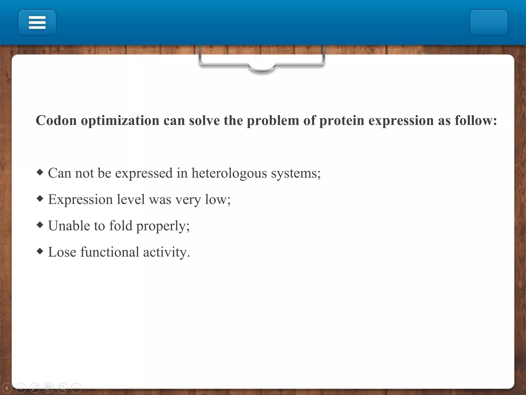 Codon optimization-Creative Biogene | PPT