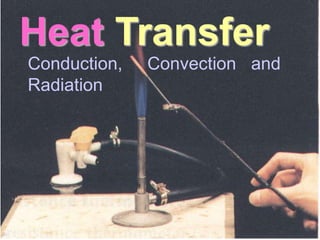 Heat Transfer
Conduction, Convection and
Radiation
 