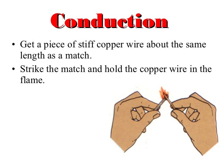 Coduction, convection and radiation
