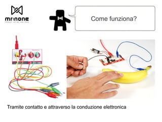 Come funziona?
Tramite contatto e attraverso la conduzione elettronica
 