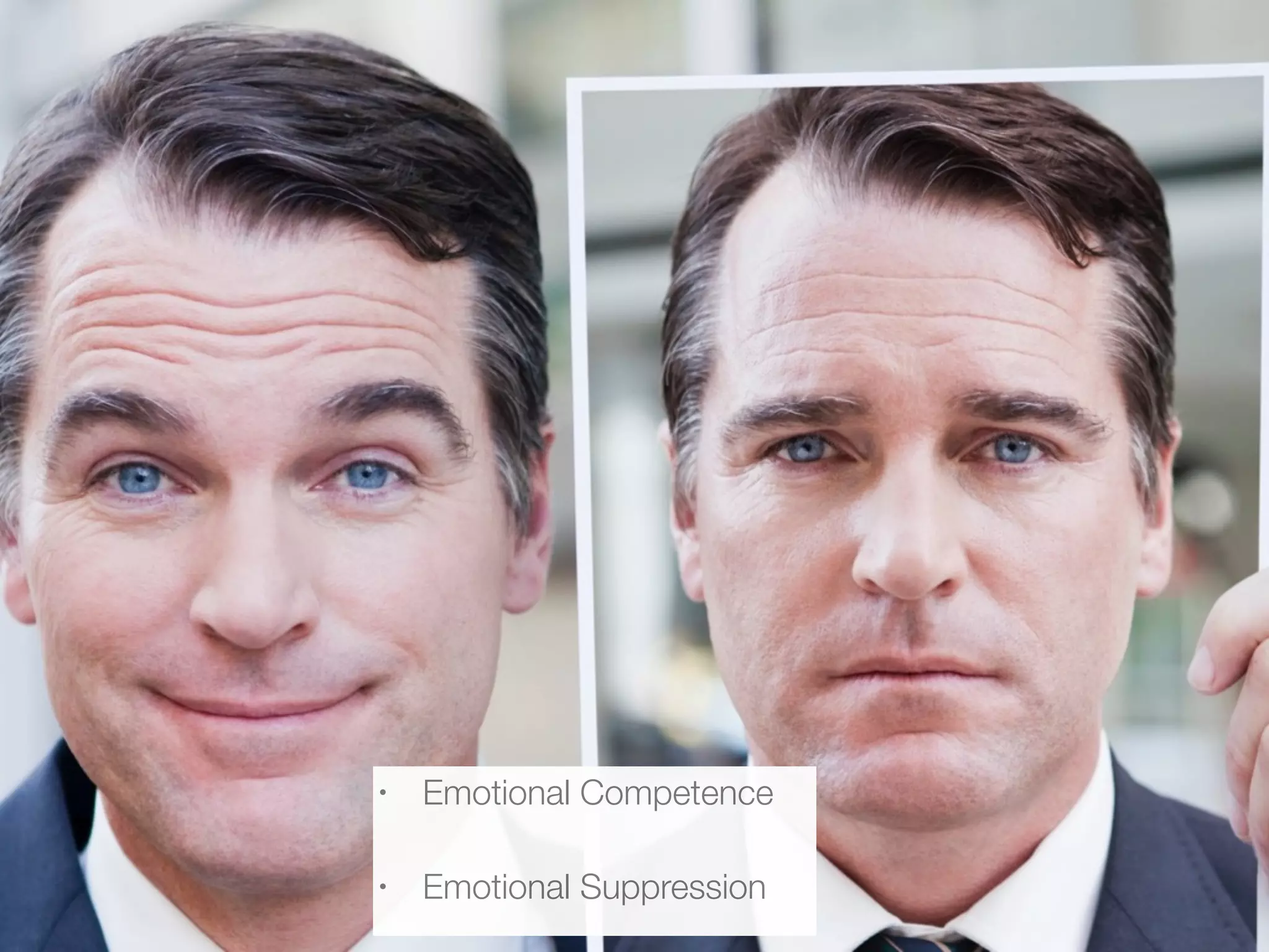 • Emotional Competence
• Emotional Suppression
 