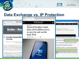 Data Exchange vs. IP Protection
 