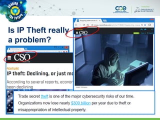 Is IP Theft really
a problem?
 