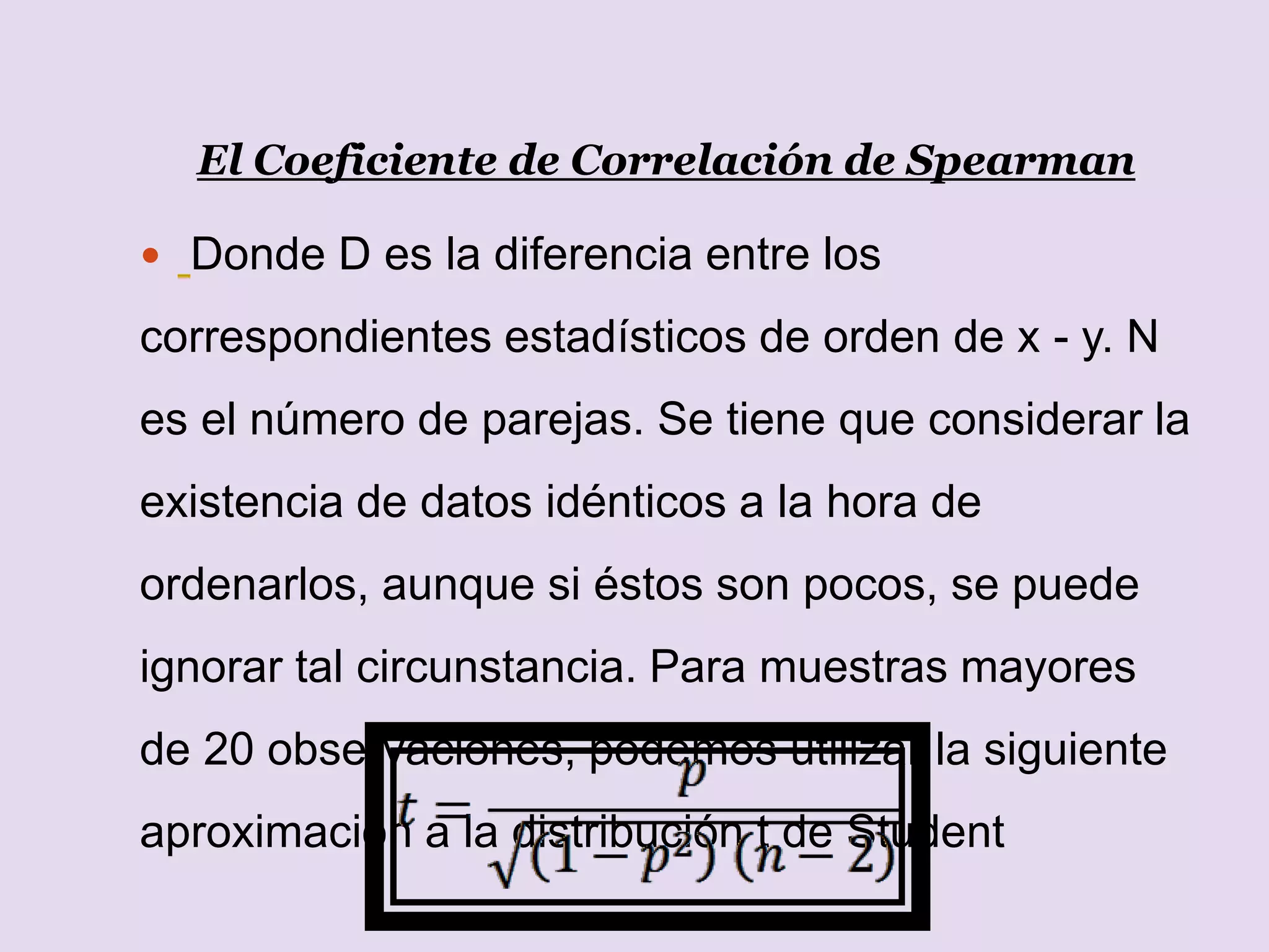 Coeficiente de correlación de pearson y spearman | PPTX | Educational ...