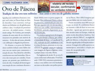 Matéria de revista
secular, confirmando
as verdades bíblicas
 