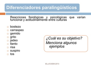  Tipo de comunicación
no verbal que estudia
las imágenes:
 iconos
 símbolos
 indicadores
IELJ/COEM-2016
ICÓNICA
 