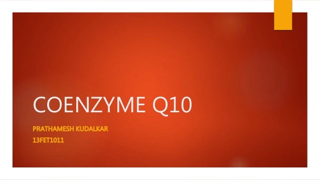 Coenzyme Q10