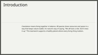 Coexistence definition uses advantages and disadvantages ad.pptx