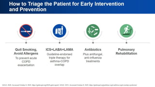 How to Triage the Patient for Early
Intervention
and Prevention
 