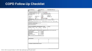 COPD Follow-Up Checklist
 