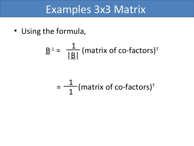 Evaluating Determinants Of A 2x2 And 3x3 Matrix Evaluation Matrix 3x3