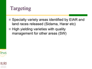 IPMS experience sharing workshop: Coffee group report