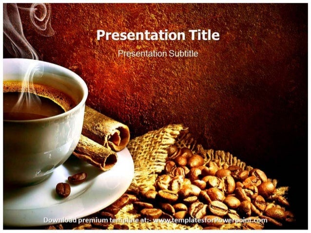 presentation on coffee beans
