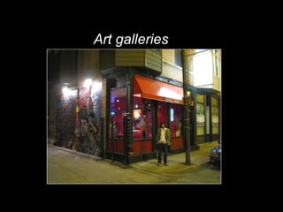 Art galleries 