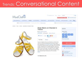 Trends: Conversational Content 
 