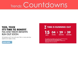 Trends: Countdowns 
 