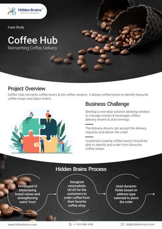 On-Demand Coffee Delivery App Development
