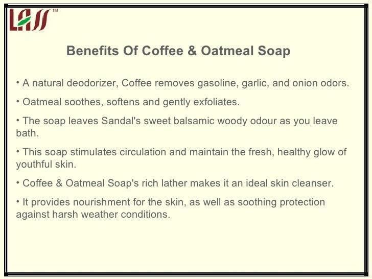 Coffee & oatmeal soap