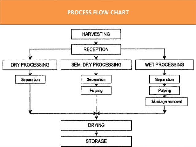 Coffee Manufacturing Process Flow Chart