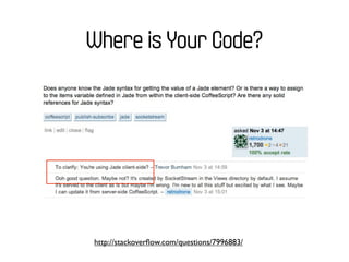 Where is Your Code?




http://stackoverﬂow.com/questions/7996883/
 