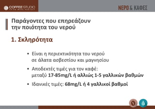 Νερό & Καφές | Coffee Studio