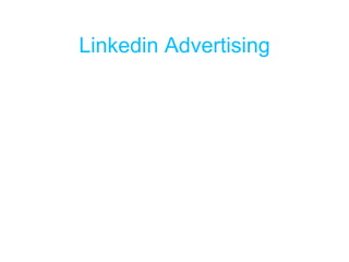 Linkedin Advertising 
