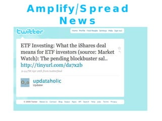 Amplify/Spread News 
