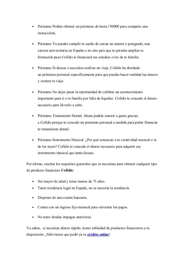 prestamos comunicados de balde