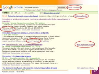 Formation doctorale – 7 février 2012   37
 