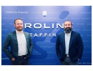 Cofounders Tony and Mike Munafo at Prolink Staffing Cincinnati
