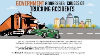 Government Addresses Causes Of Trucking Accidents