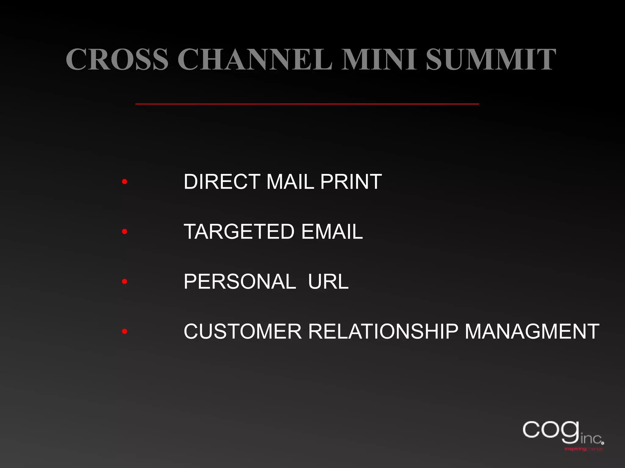 One2one Marketing Consultation